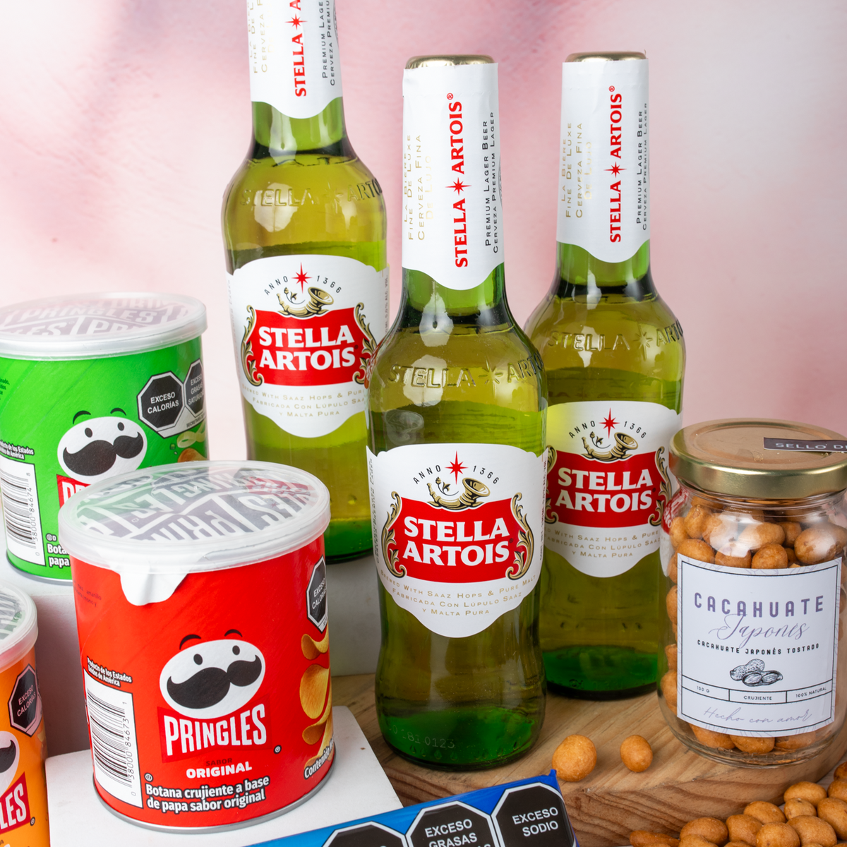 Botanerito - Regalo Cacahuates, Cerveza y Papas