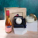 Kit / Dulce Aroma, Vino Rosado, Peonia y Vela