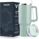 Easytao 40 oz – Vaso Térmico de Acero Inoxidable Verde Claro