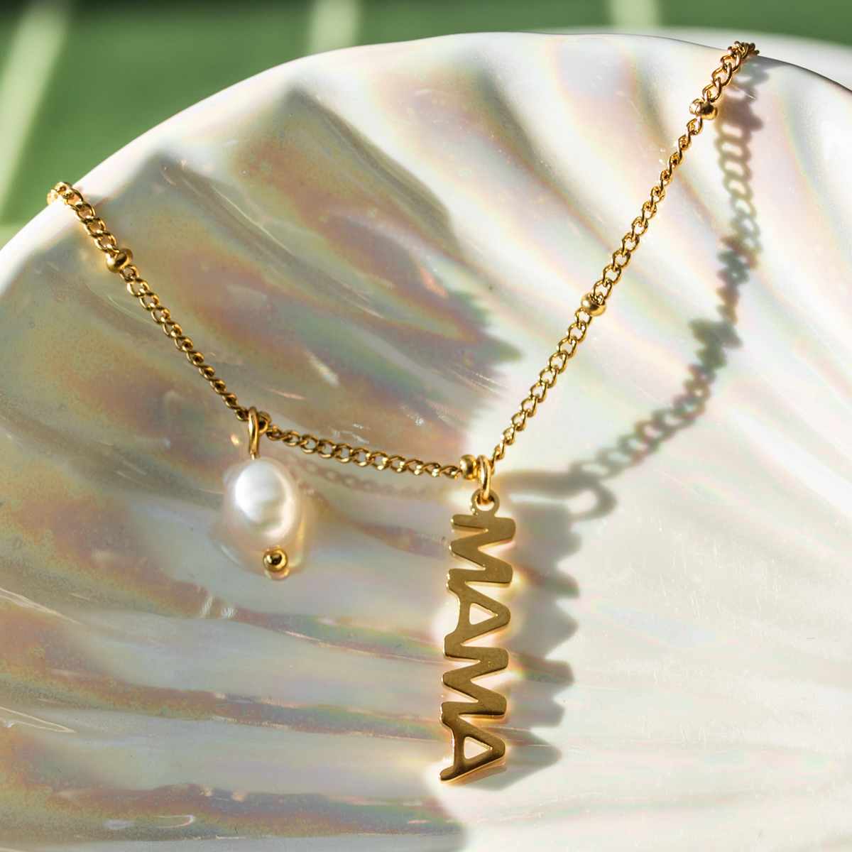 Collar Mamá - con Perla