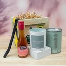 Kit Vela Mirum Light Sapphire - con Vino Rosado o Tinto + Suculenta