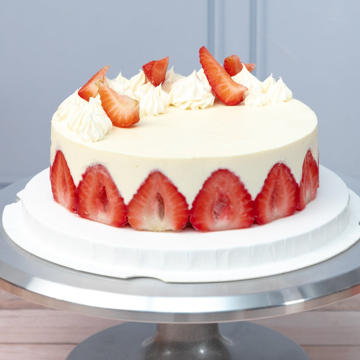 Pastel de Fresa  Grande - Chocolate y Queso Philadelphia