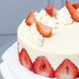 Pastel de Fresa  Grande - Chocolate y Queso Philadelphia