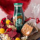 Kit Bom Día  - Flores, Café y Brownies