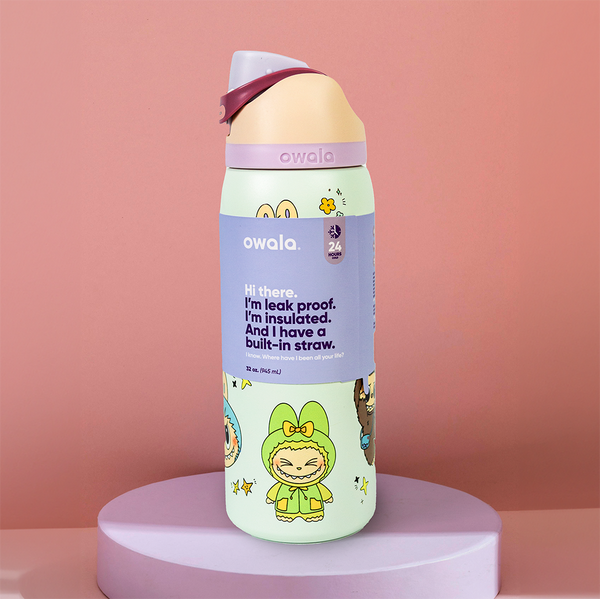 Termo Owala - Free Sip 32oz Labubu Verde