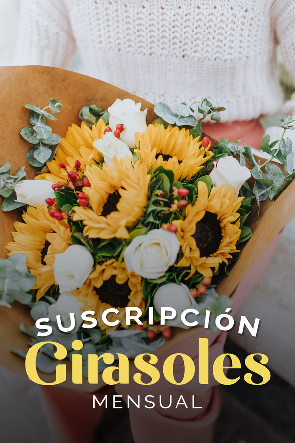 Suscripción Girasoles Mensual