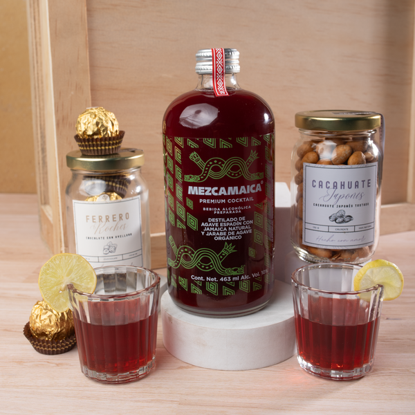Kit Mezcamaica - Mezcal, Chocolates y Cacahuates