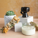 Kit Sahumerio / Copal, Vela Aromática o Suculenta