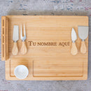 Tabla de Quesos de Bambú / Personalizada