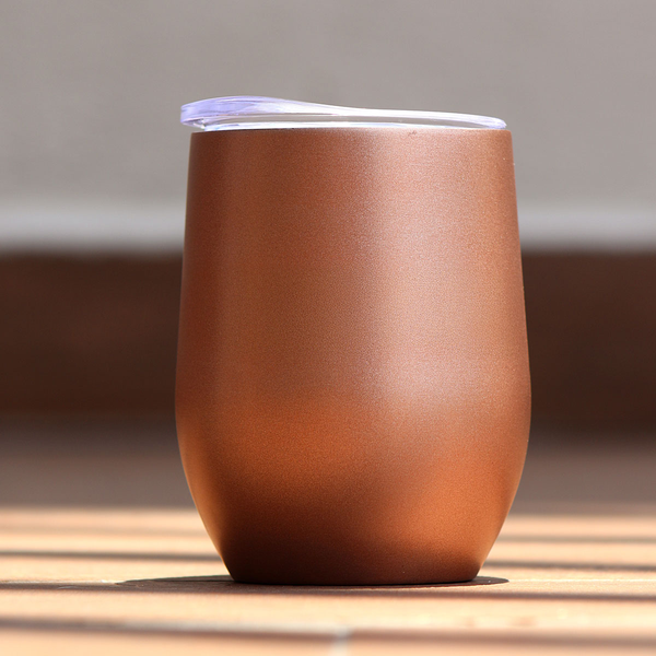 Tumbler Rosa Cobre para Vino